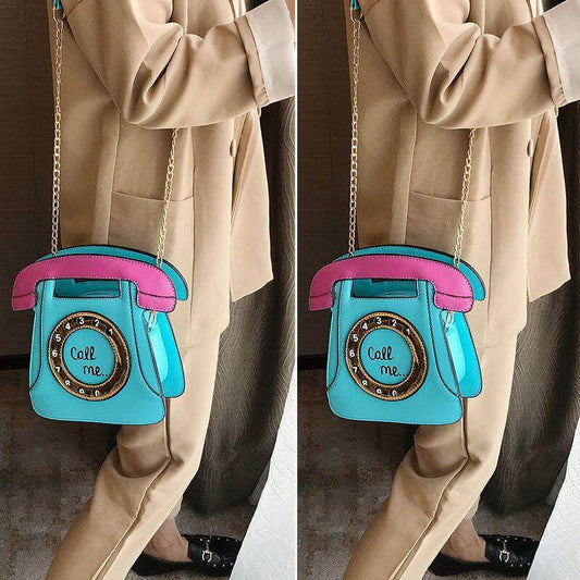 Vintage Phone Crossbody Purse for Women - Pexav