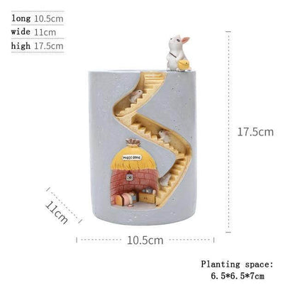 Simple Cute Pet Plant Pot