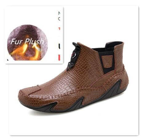 Warm Faux Fur Insulated Ankle Boots