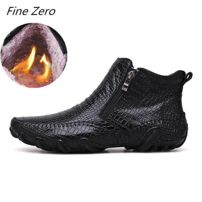 Warm Faux Fur Insulated Ankle Boots