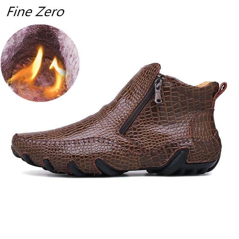 Warm Faux Fur Insulated Ankle Boots