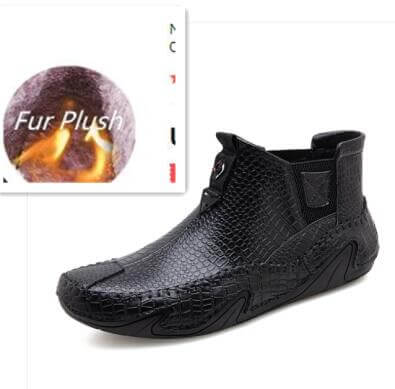 Warm Faux Fur Insulated Ankle Boots