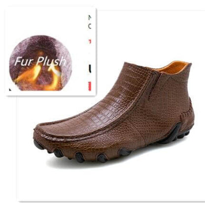 Warm Faux Fur Insulated Ankle Boots