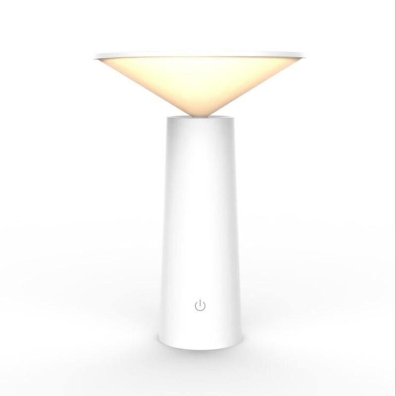 Adjustable Brightness USB Rechargeable LED Desk Lamp
