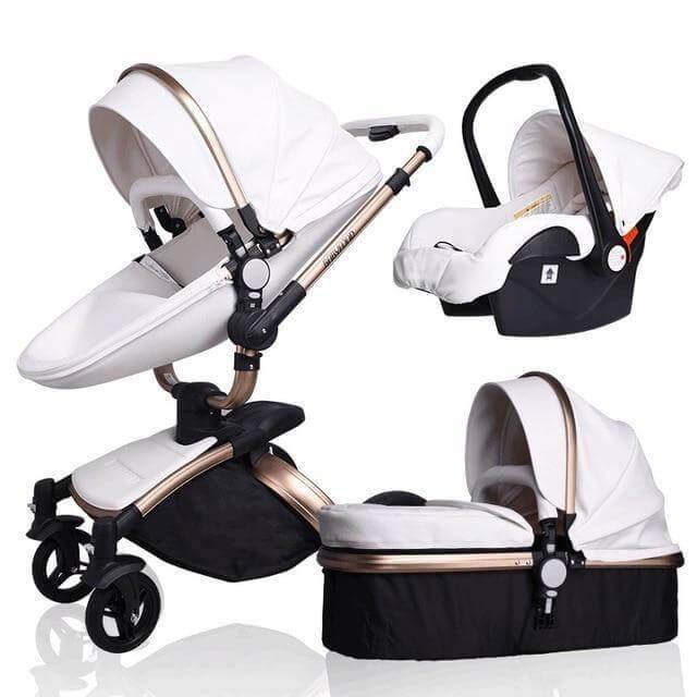Compact Lightweight 3 in 1 Baby Stroller System