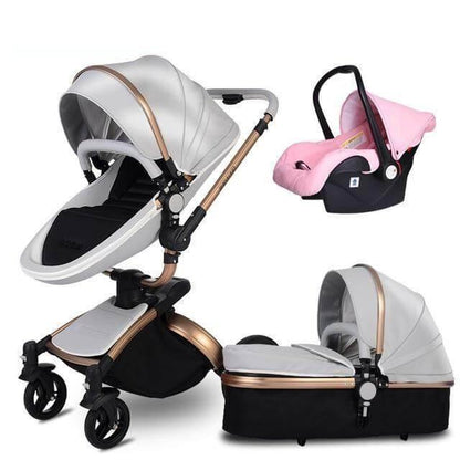 Compact Lightweight 3 in 1 Baby Stroller System