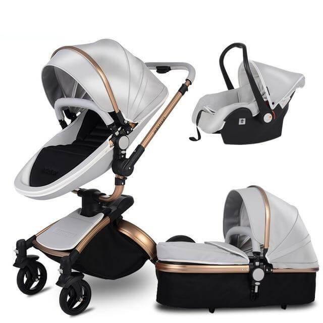 Compact Lightweight 3 in 1 Baby Stroller System