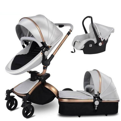 Compact Lightweight 3 in 1 Baby Stroller System