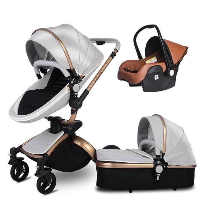 Compact Lightweight 3 in 1 Baby Stroller System