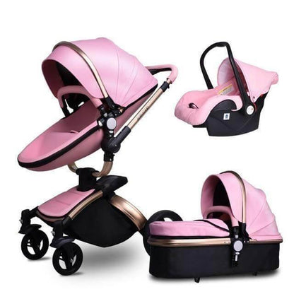 Compact Lightweight 3 in 1 Baby Stroller System