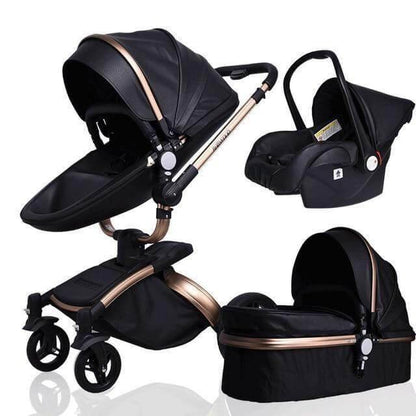 Compact Lightweight 3 in 1 Baby Stroller System