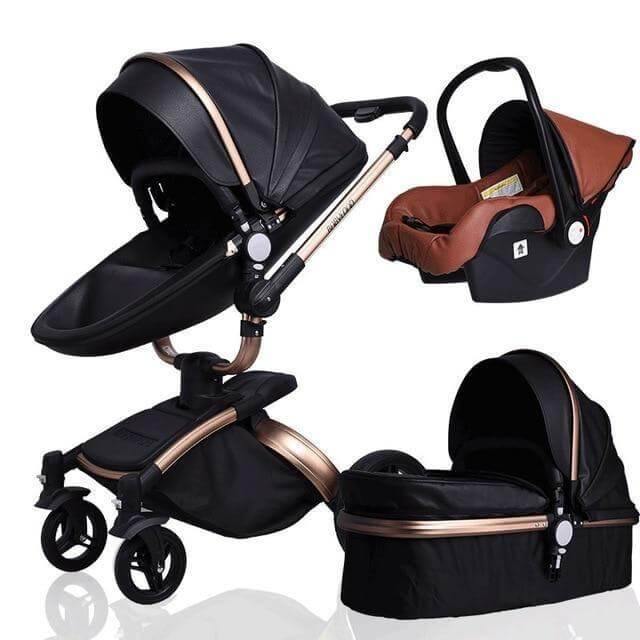 Compact Lightweight 3 in 1 Baby Stroller System
