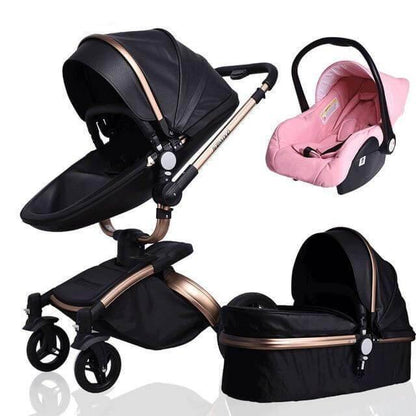 Compact Lightweight 3 in 1 Baby Stroller System