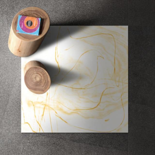 Waterproof Vinyl Floor Tile Decal for Kitchen Bathroom