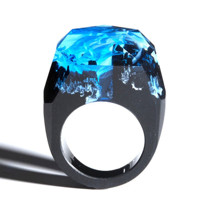Unique Fantasy Crystal Ring