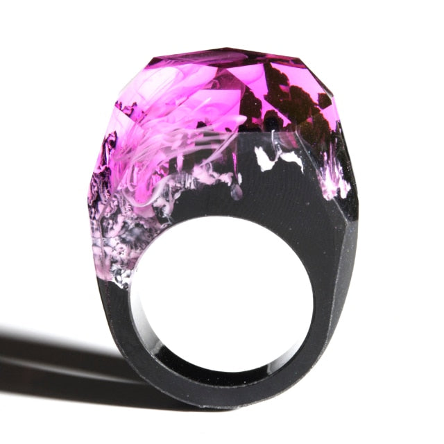 Unique Fantasy Crystal Ring