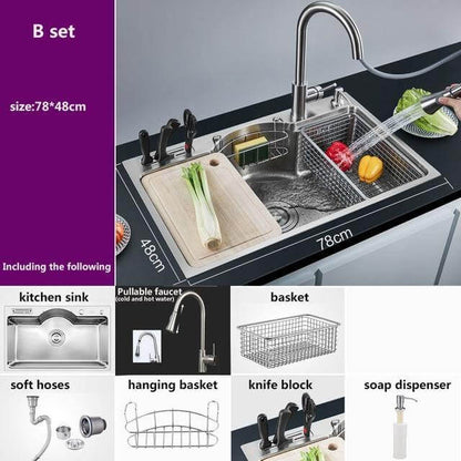 Durable Modern Multipurpose Kitchen Basin Sink