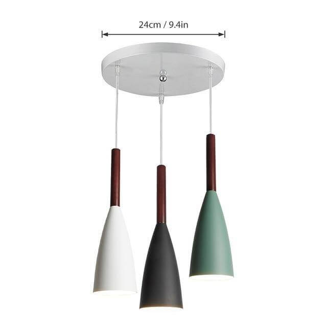 Stylish Scandinavian Glass Pendant Lamp