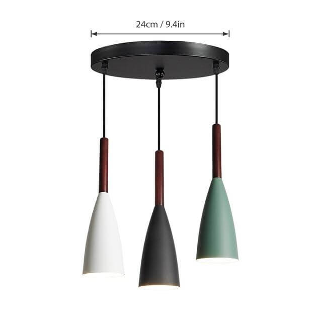 Stylish Scandinavian Glass Pendant Lamp