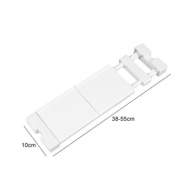 Easy Install Adjustable Kitchen Shelf Storage Rack