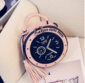 Fashionable Small Clock Shaped Purse