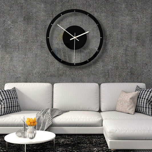 Big Metal Vintage Style Wall Clock - Pexav
