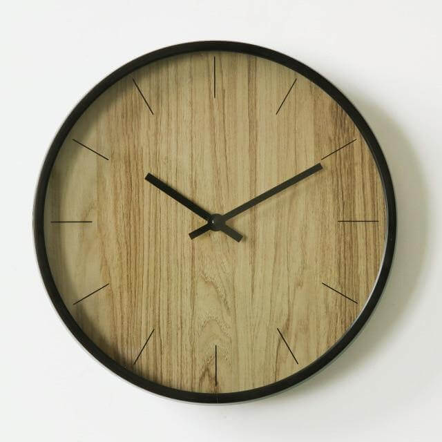 Rustic Wooden Classic Decor Wall Clock