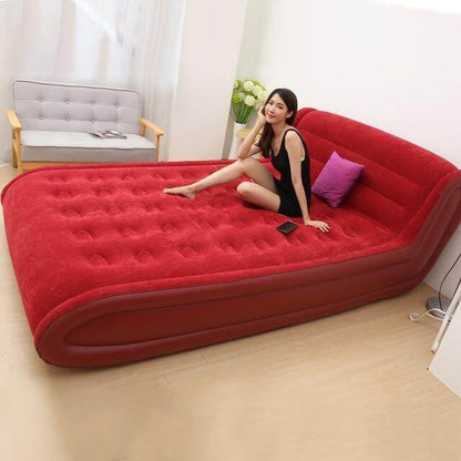 Comfortable Blow Up Double Air Mattress Bed