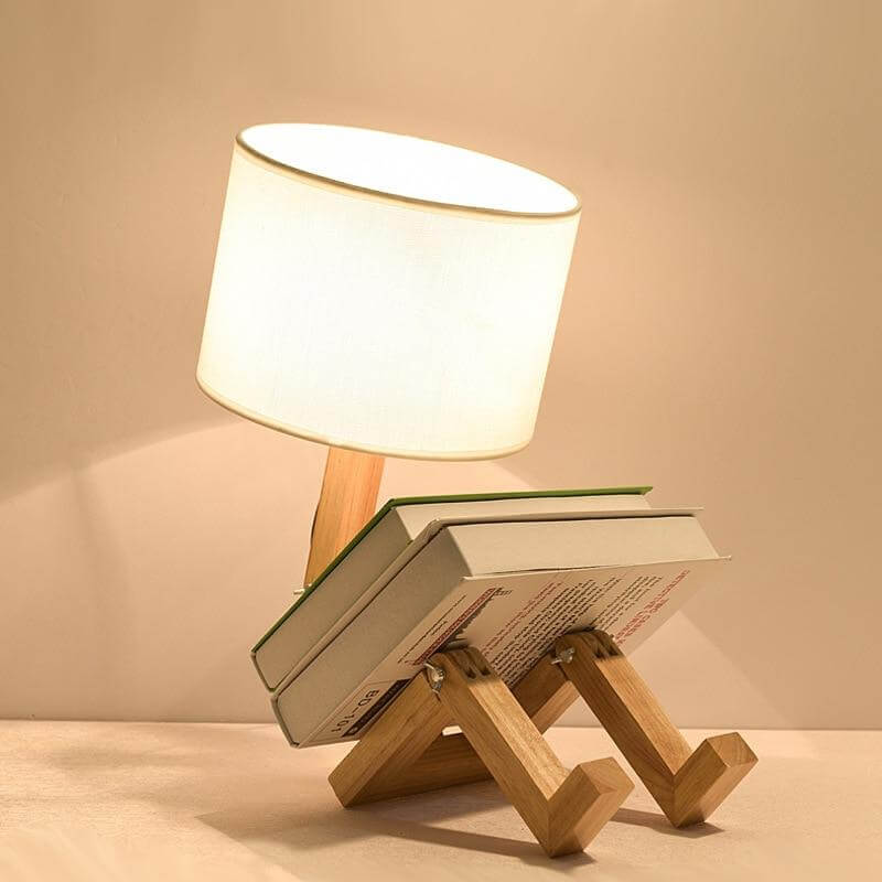 Fun Robot Desk Lamp Book Light - Pexav