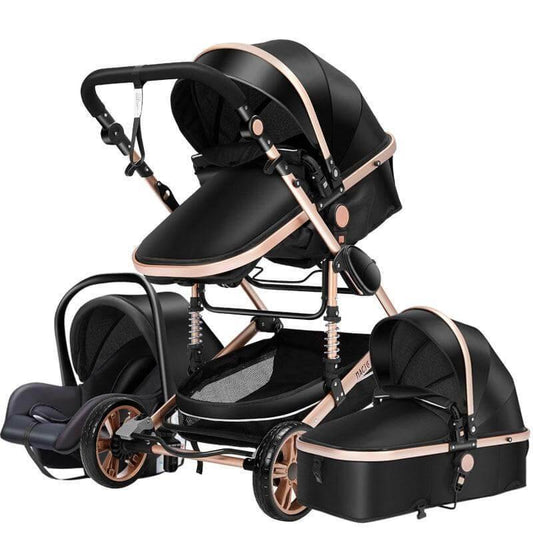 Compact 3 in 1 Lightweight Folding Baby Stroller - Pexav