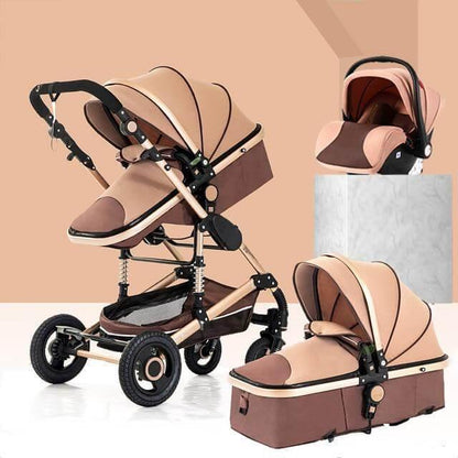 Compact 3 in 1 Lightweight Folding Baby Stroller