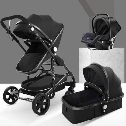 Compact 3 in 1 Lightweight Folding Baby Stroller