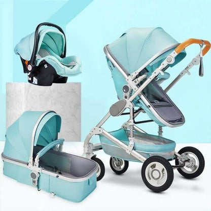 Compact 3 in 1 Lightweight Folding Baby Stroller