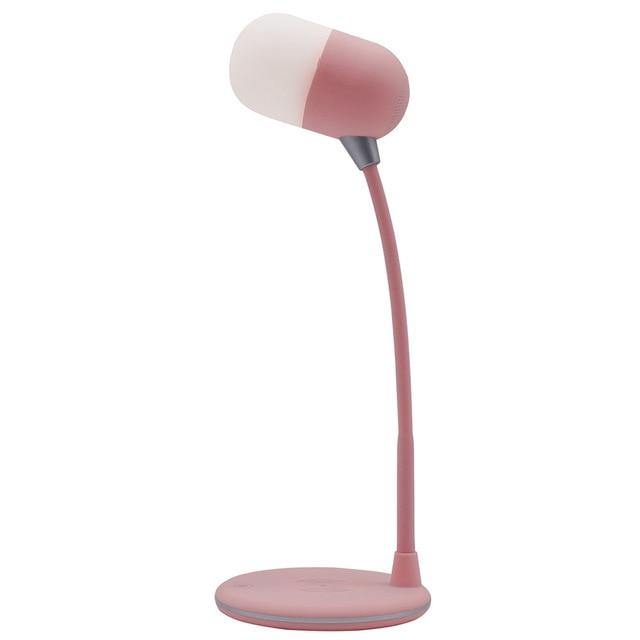Wireless Charging LED Desk Lamp with Bluetooth Speaker