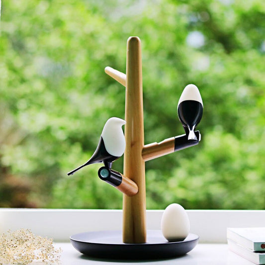 Colorful LED Battery Operated Bird Table Lamp - Pexav