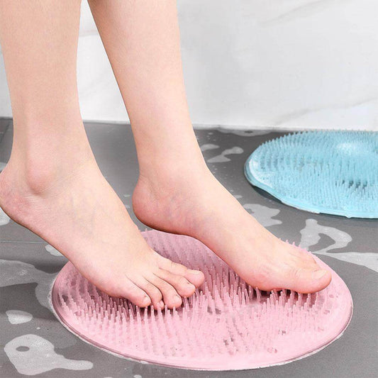 Soft Rubber Bath Massage Scrubber Pad - Pexav