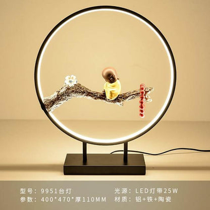 Unique Metal Desk Table Lamp