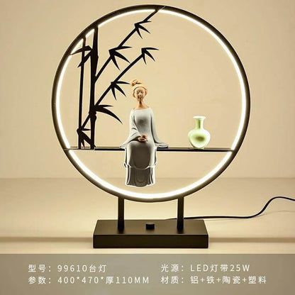 Unique Metal Desk Table Lamp