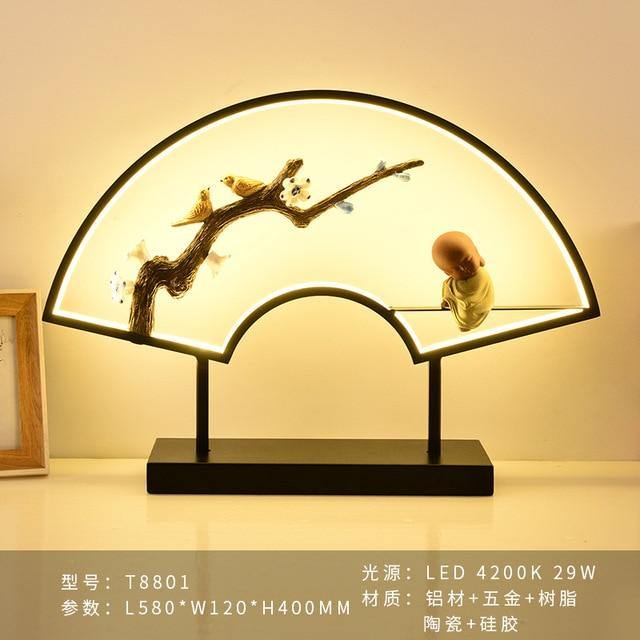 Unique Metal Desk Table Lamp