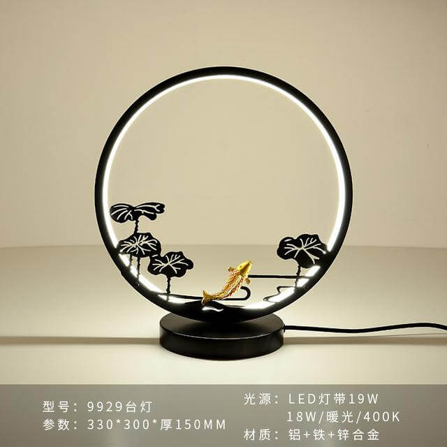Unique Metal Desk Table Lamp