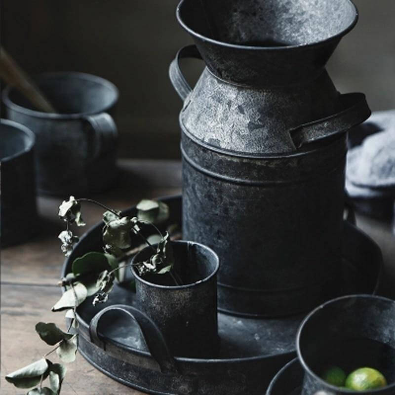 Vintage Metal Serving Utensil Set - Pexav