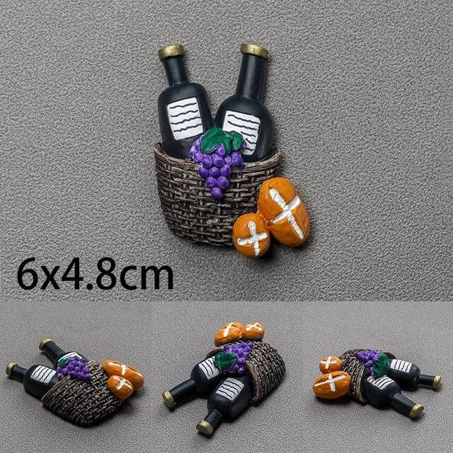 Fun Colorful Kitchen Magnets