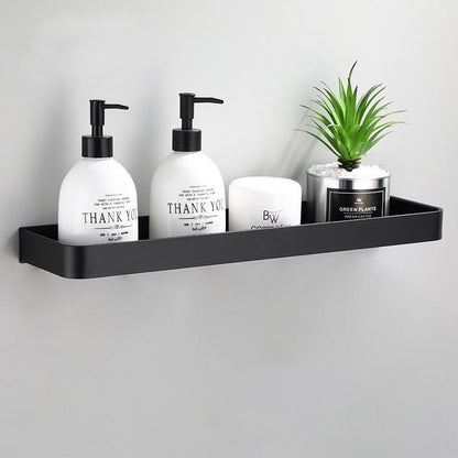 Slim Metal Wall Storage Shelf - Pexav