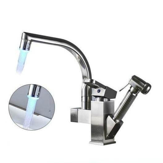 Dual Function 360 Swivel Kitchen Faucet