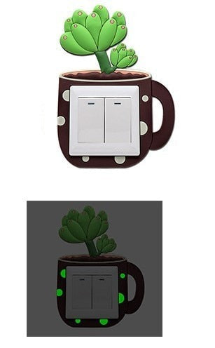 Bright Plant Outlet Sticker