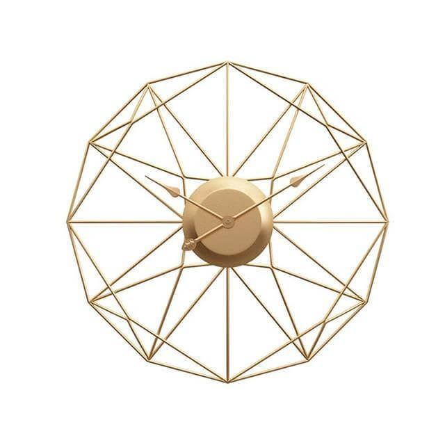 Decorative Metal Quiet Wall Clock