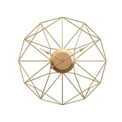 Decorative Metal Quiet Wall Clock