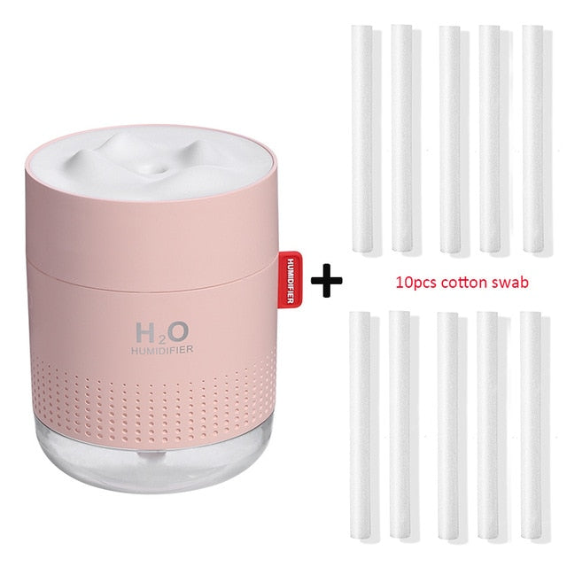Compact Bedroom Lamp Humidifier