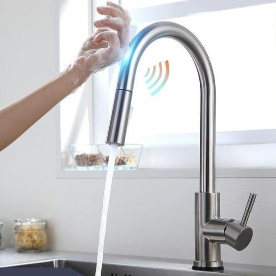 Easy Touch Sensor Kitchen Faucet