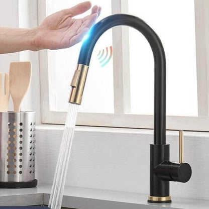 Easy Touch Sensor Kitchen Faucet